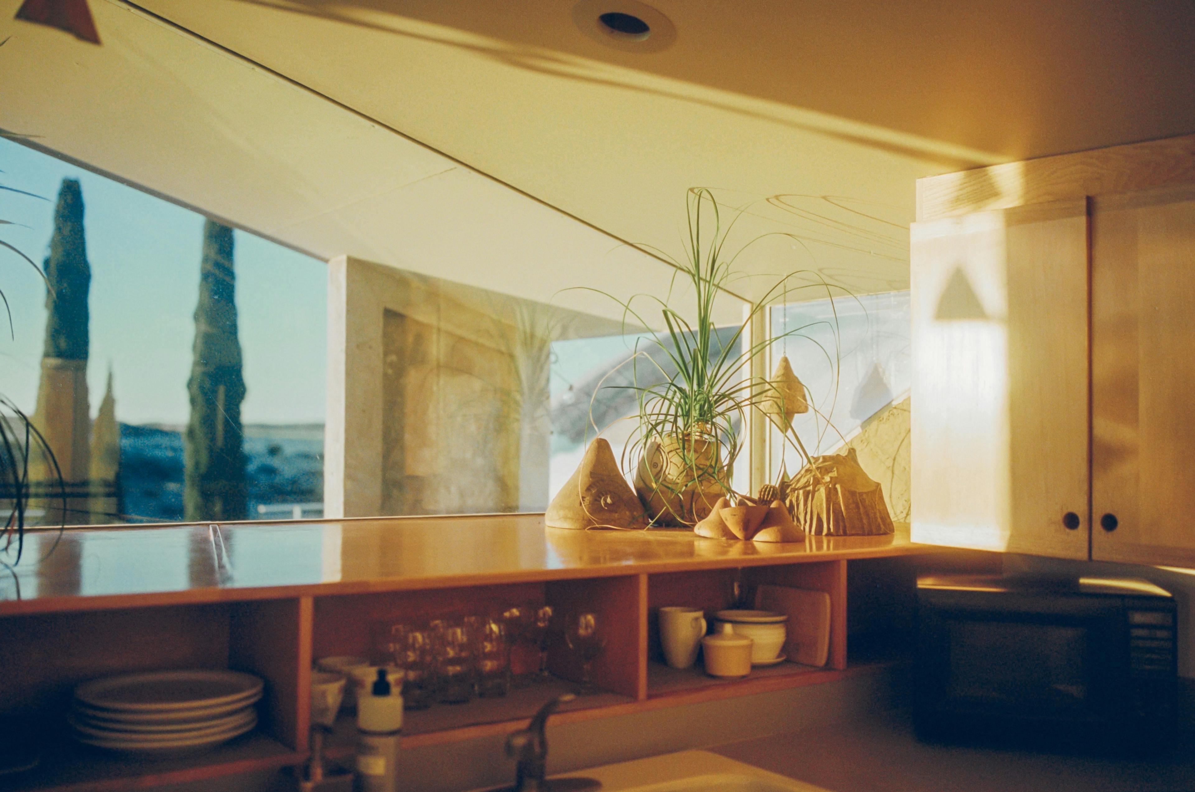 Arcosanti suite captured on film by Natalie Carrasco